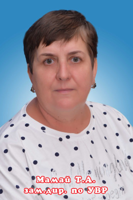 Мамай Татьяна Анатольевна Мамай Татьяна Анатольевна